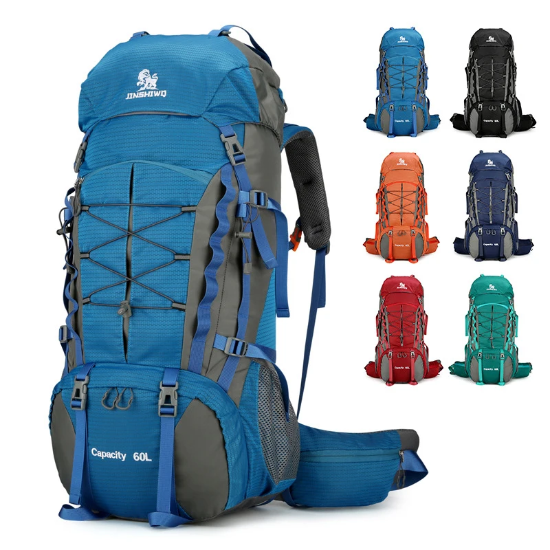 

80L Camping Backpack Travel Hiking Mountaineering Bag Outdoor Climbing Trekking Luggage Knapsack Large Sports Storage Rucksack