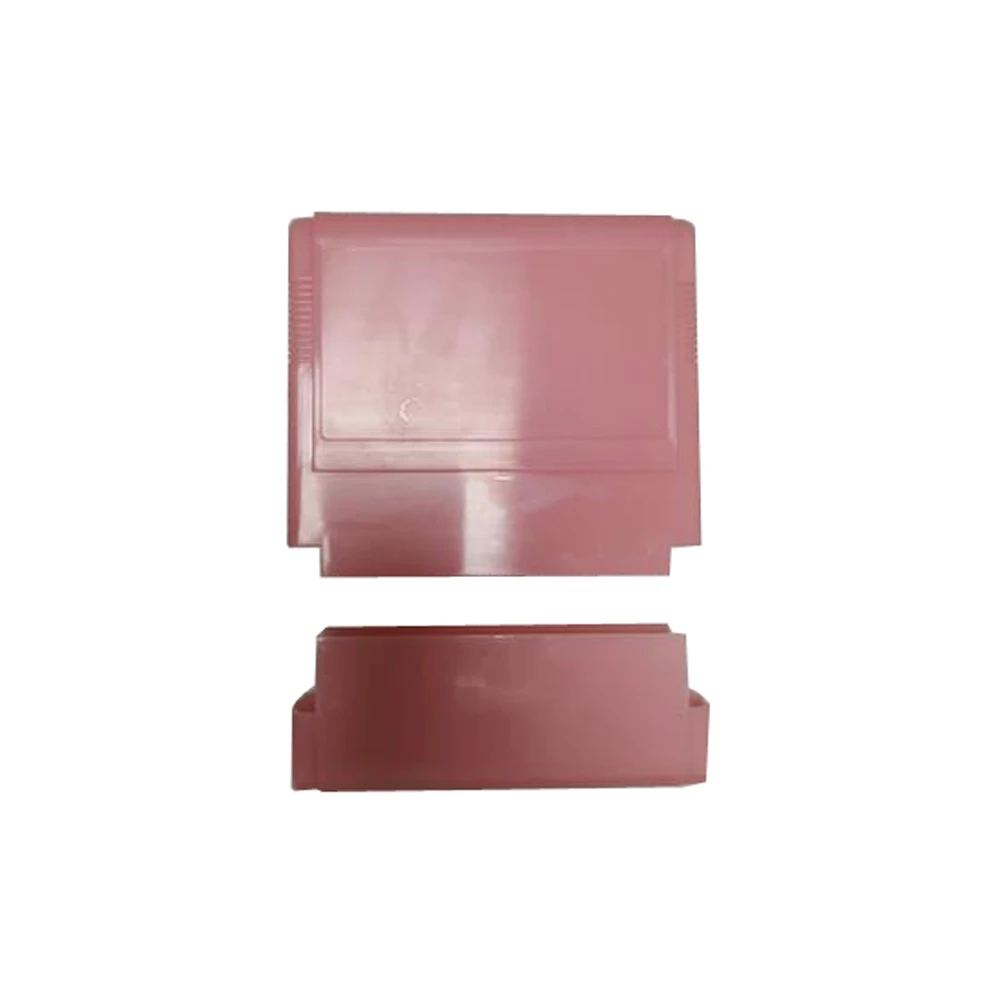 100PCS Game Cartridge Replacement Plastic Shell in 1990 s for 8 bit  Game Card For FC shell pink