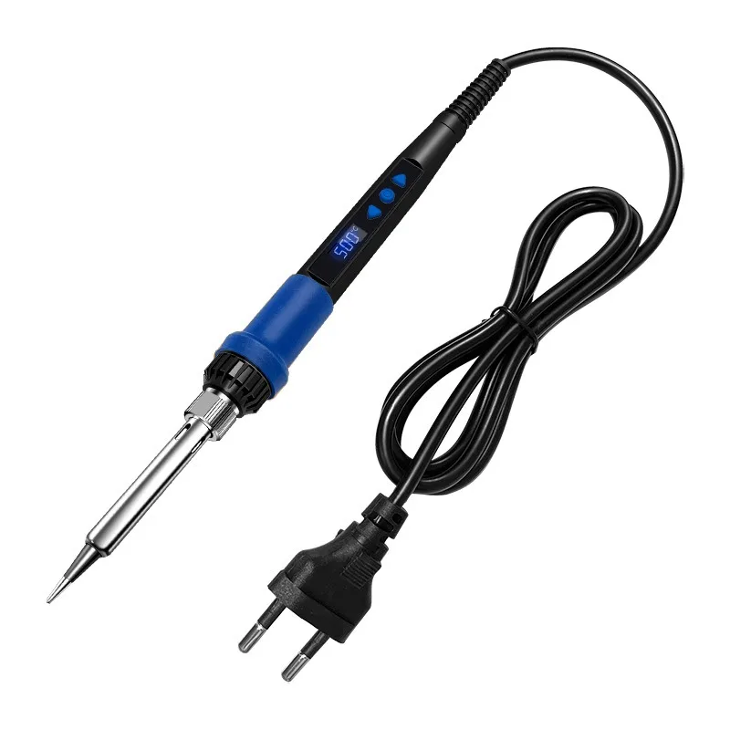 80 ワット電気はんだごて調節可能な温度デジタルディスプレイ電子溶接修復ツールはんだ錫ごてのヒント