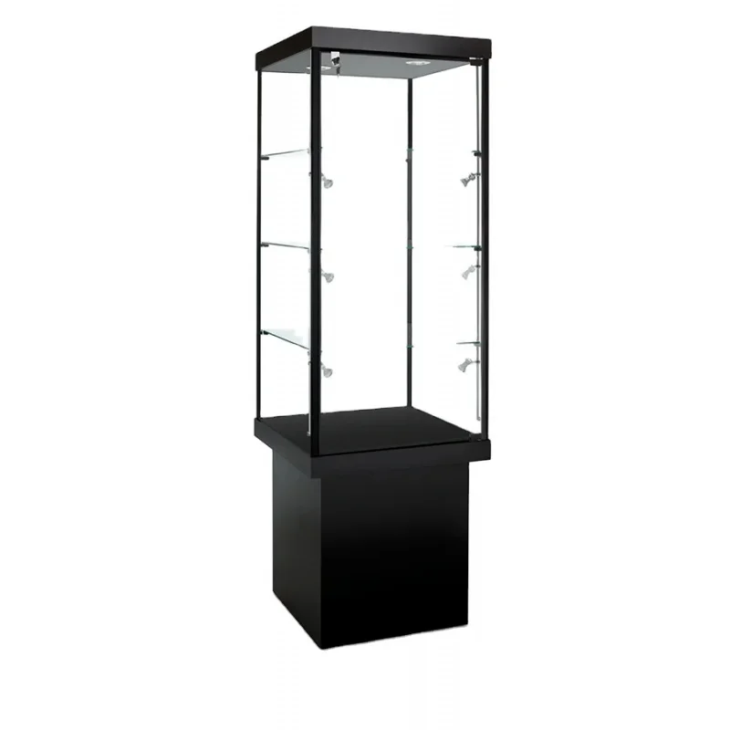 custom.Factory Custom Tower Glass Display Store Item Showcase