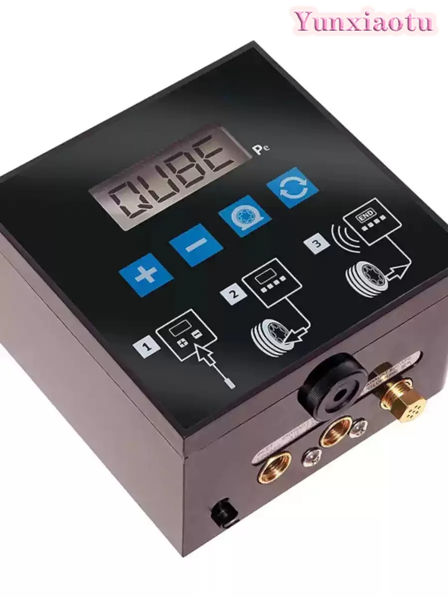 PCL Tire Inflator, High-precision Digital Display Air Pump, Automatic Wall-mounted Air Meter, Tire Pressure Meter