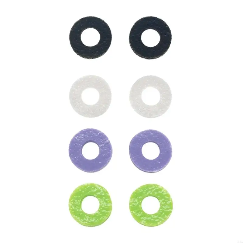 

HXBA 8Pcs Aim Assist Rings Motion Control Rings for Switch Game Controller Auxiliary Sponge Ring Rings