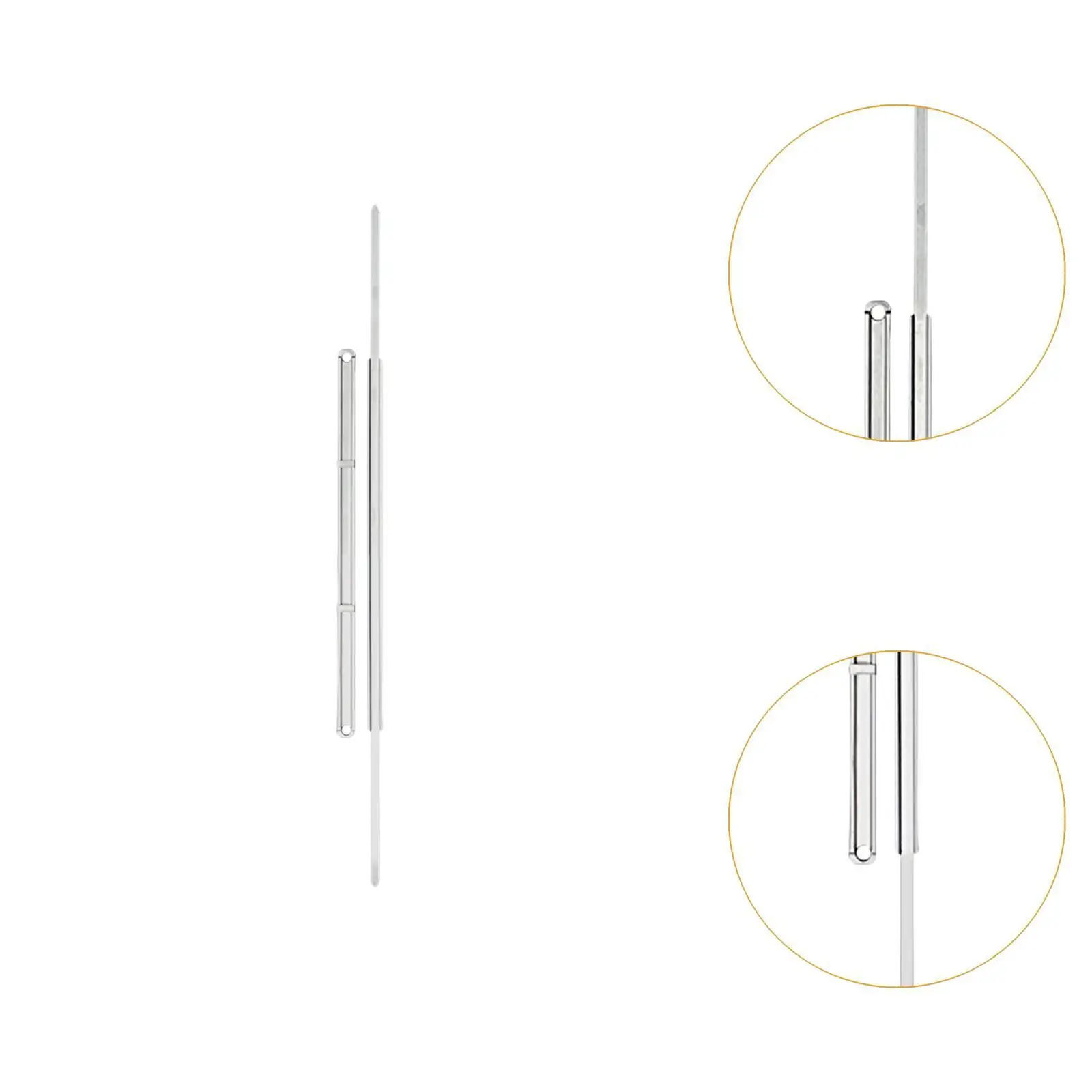 50個のプロングペーパーファスナー プロフェッショナルメタル 3.5インチ容量 ファイルバインディング