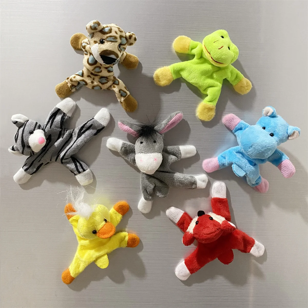 2026 NEW Cartoon Cute Plush Animal Fridge Magnet Kids Gift Souvenir Refrigerator Decoration Soft Plush Material Home Decor