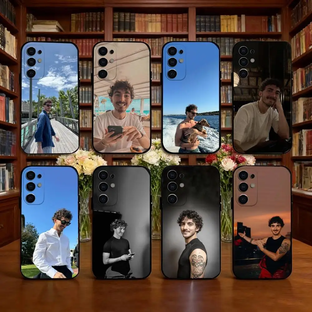 F-Francesco Bagnaia Phone Case Black Silicone Soft For Samsung S25,S24,S21,S22,S23,S30,Ultra,S20,Plus,Fe,Lite