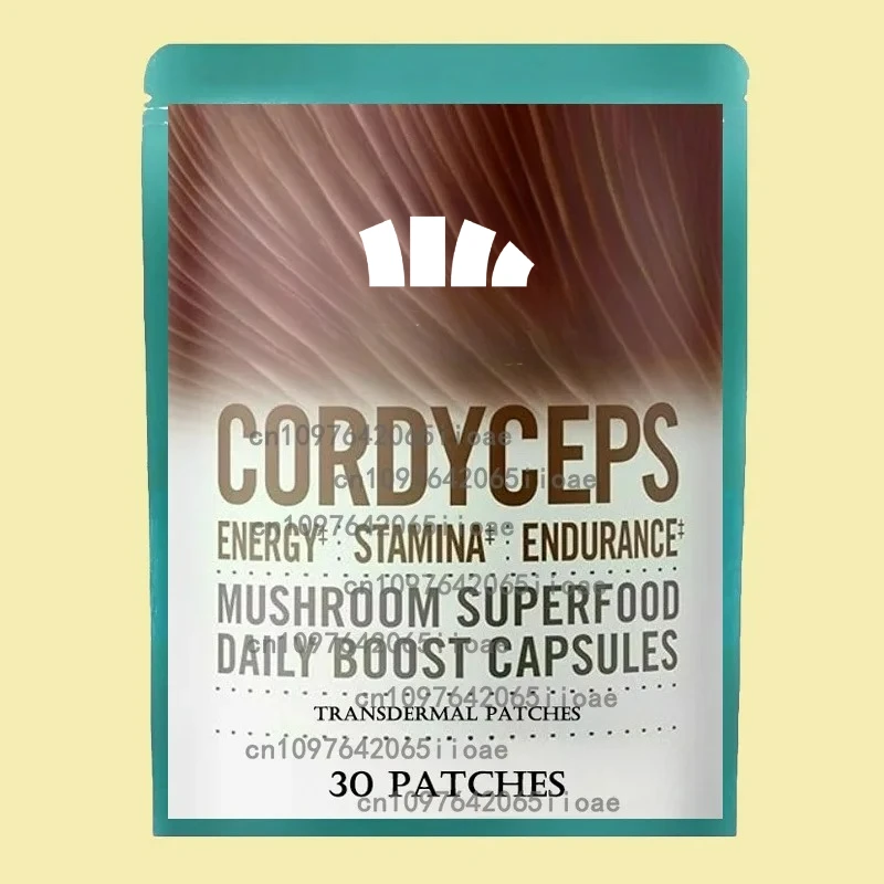 

Cordyceps Mushroom Transdermal Patches Energy, Immune System & Respiratory Health Support 30 Patches