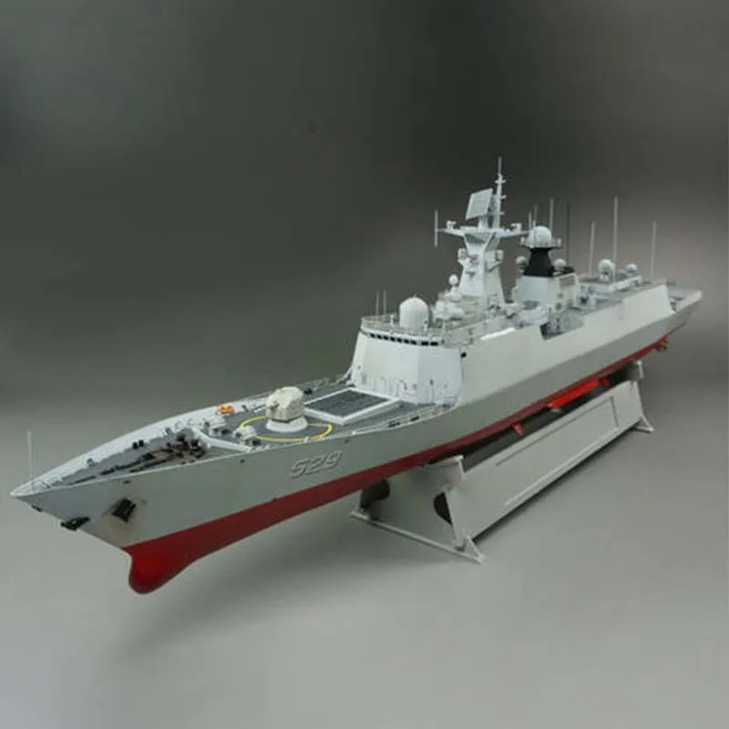 1/350 Assembled Warship Model Kit Navy Type 054A Guided Missile Frigate Model Kit Hand-assembled Ship Model