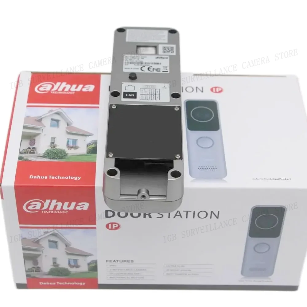 Dahua  VTO2311R-WP Multi-language  802.3af PoE IP Villa Wi-Fi Doorbell,Video intercom,IP Door Phone,P2P Cloud,Door Station