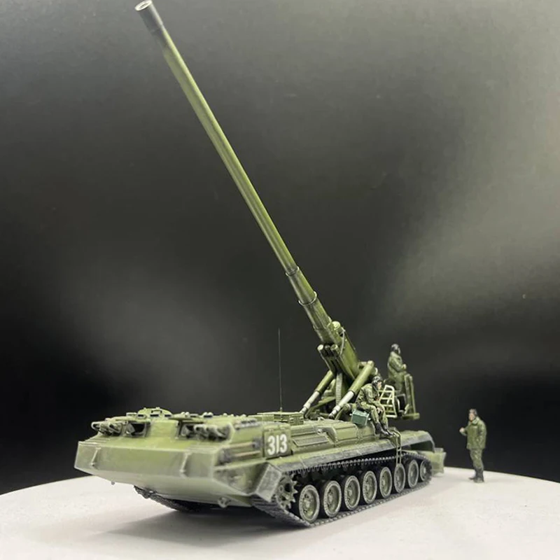 

AM 1:72 Scale Resin Russian Shaoyao 2S7M Self-propelled Howitzer Model Militarized Combat Track Type Adult Classics Gift Display