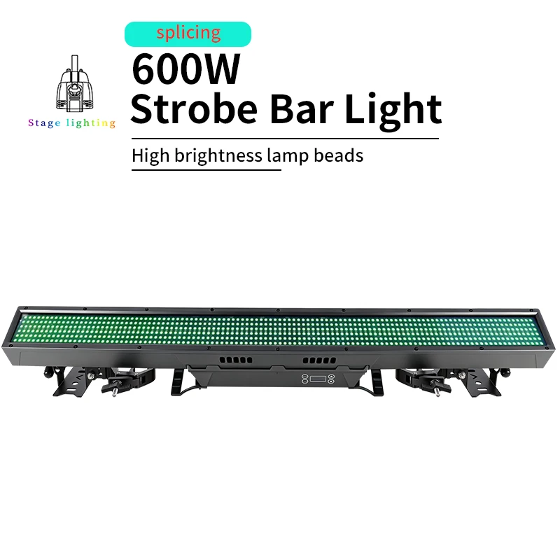 1-2PCS/600W outdoor IP65 led pixel bar light DMX512 Control waterproof dj led strobe light with Atomization function