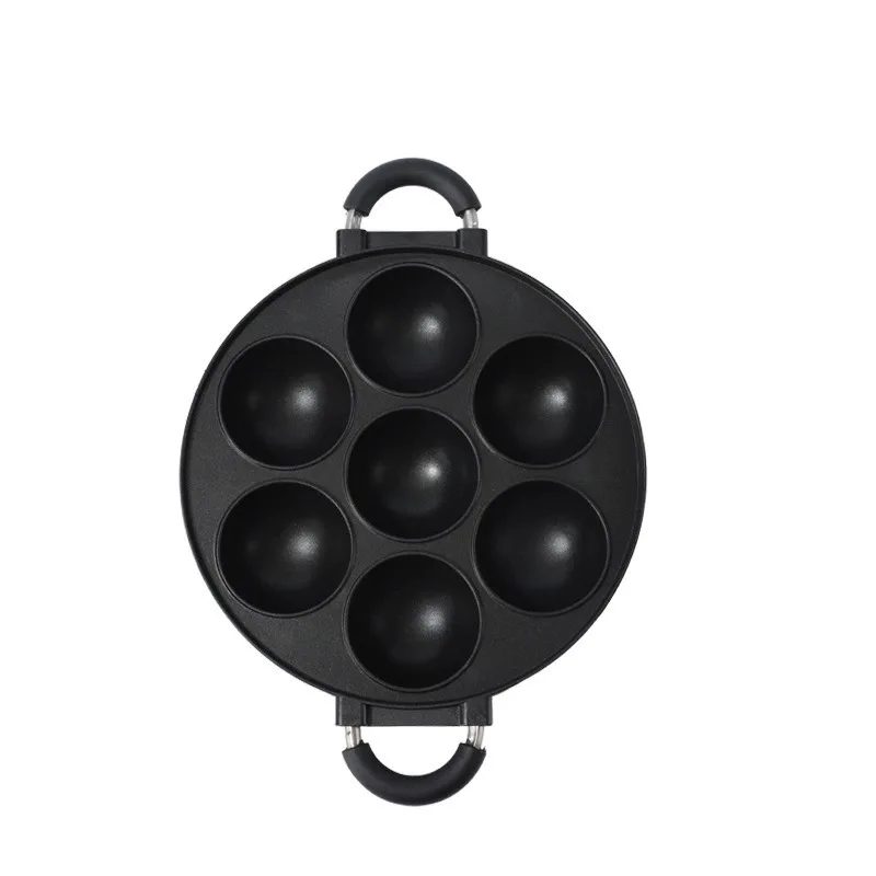 Household non-stick pan. Deepened egg burger machine. Commercial uncoated octopus balls stall artifact