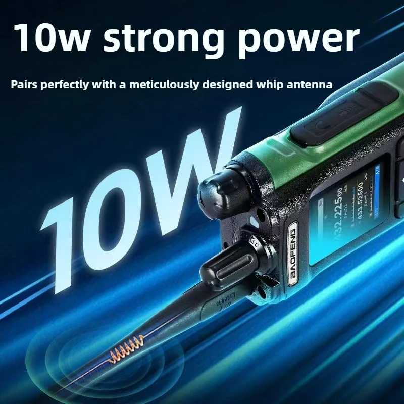 لـ Baofen UV32 جهاز اتصال لاسلكي تناظري عالي الطاقة DM32 رقمي لرحلة الطرق الوعرة تردد مفتاح واحد