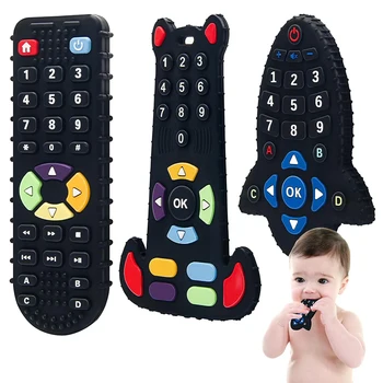 צעצועי תינוקות 6 חודשים 12 חודשים סיליקון טעימת סיליקון צעצועים