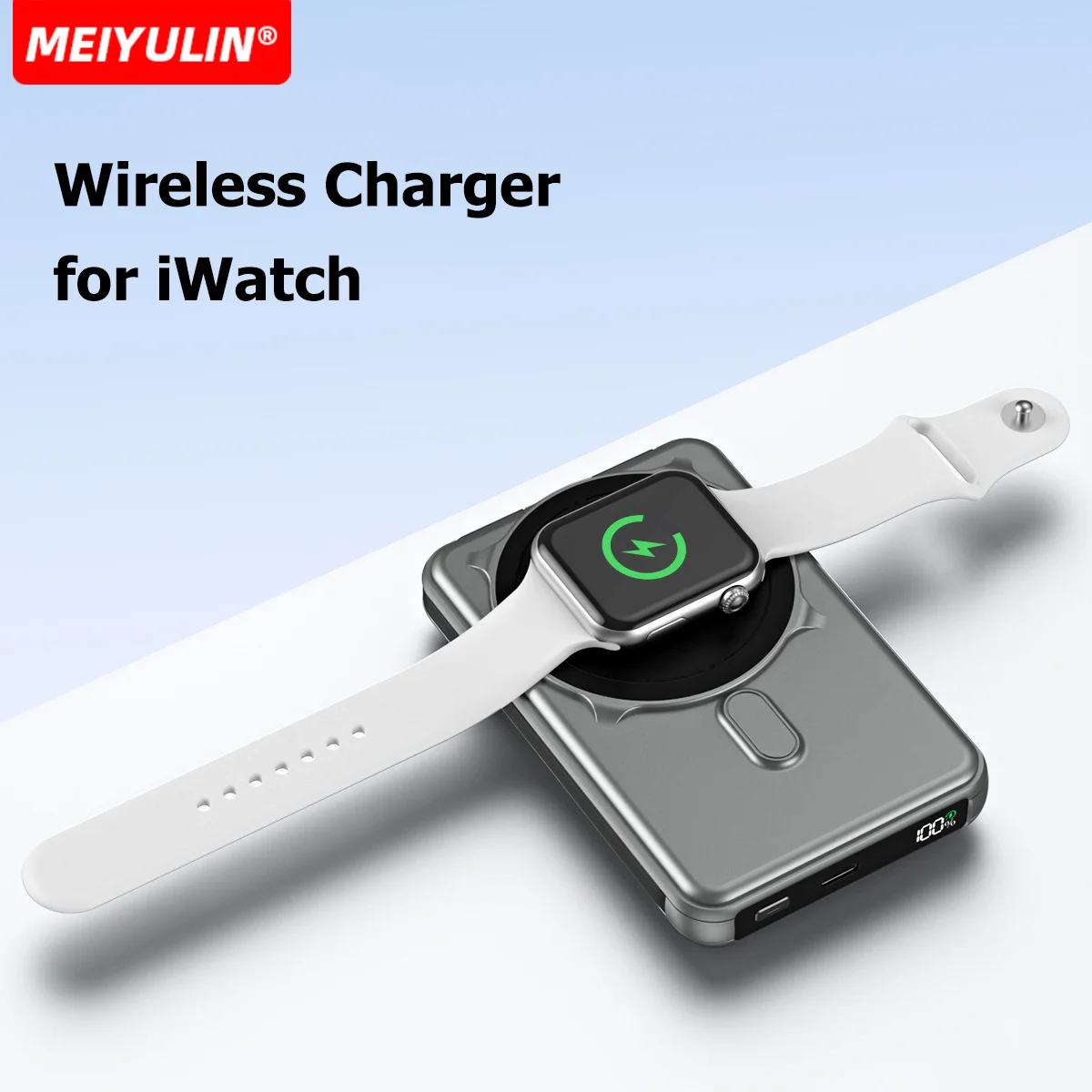 10000mAh Wireless Power Bank With Cable Foldable Stand Fast Charger PD20W Magnetic External Spare Battery For Apple Watch iPhone