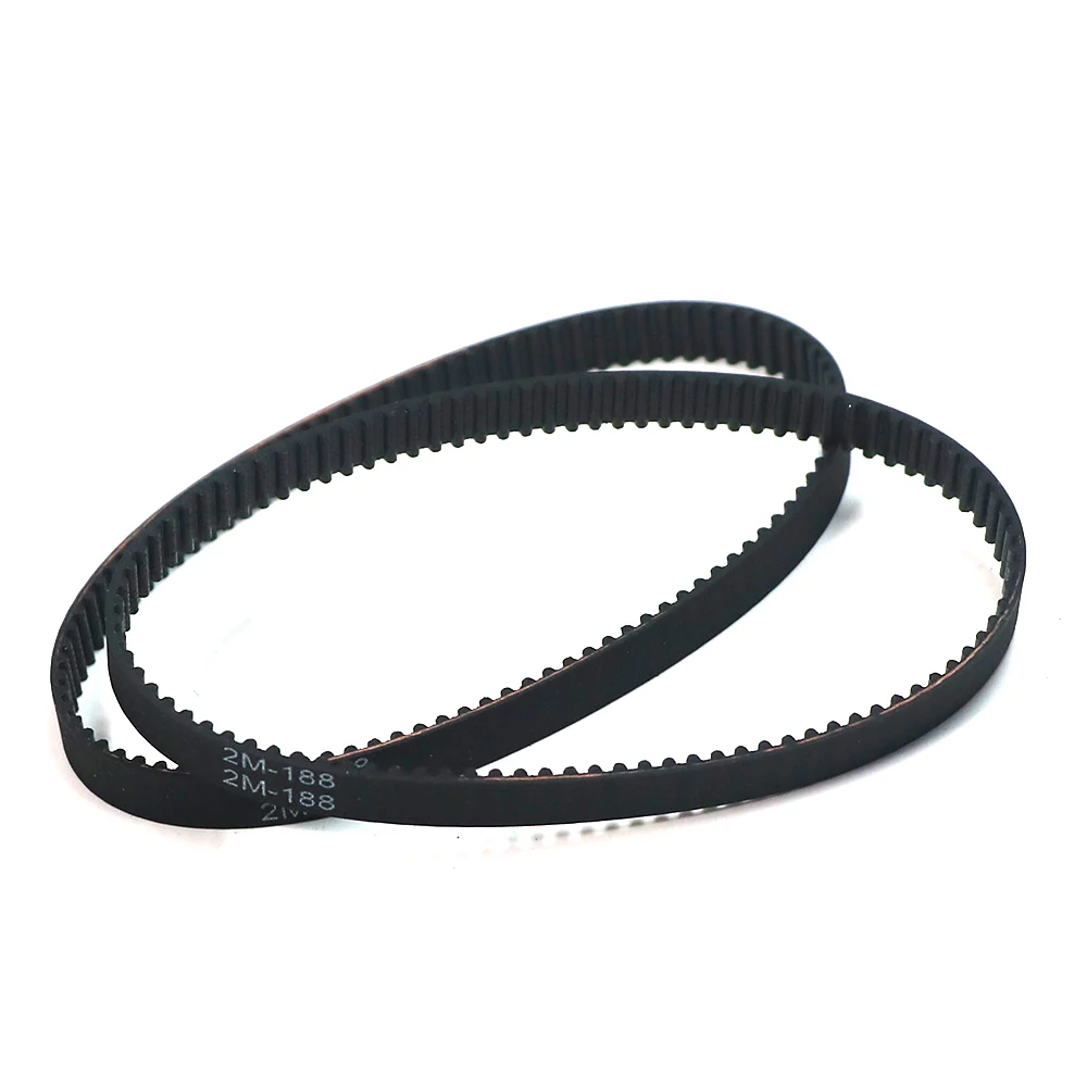 ONEFIRE GT2 188 closed loop rubber 2GT timing belt  Teeth 94 Length 188mm width 6/10mm for 3D printer