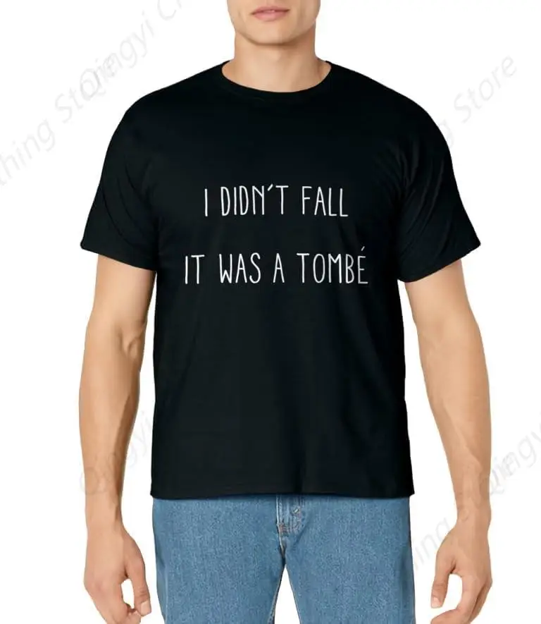 Funny Ballet Shirt I Didnt Fall Ballerina Saying Gift Tee T-Shirt