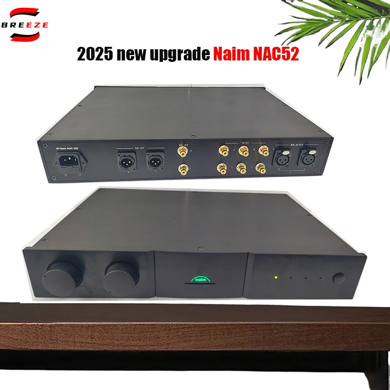 

BREEZE 2025Новое обновление Hi-Fi усилитель мощности, эталонная надпись Naim NAC52, линейный балансовый передний усилитель мощности