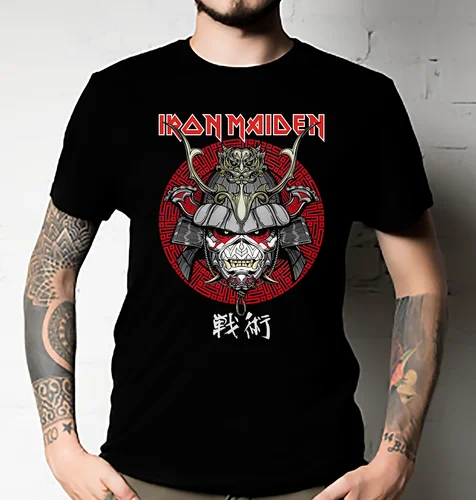 

Iron Maiden 'Senjutsu Samurai' (Black) T-Shirt - NEW & OFFICIAL! ALL SIZES
