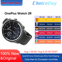 2024 Smartwatch OnePlus Watch 2R 1.43'' AMOLED Screen Snapdragon W5 Gen 1+​BES2700 100H Battery Life WiFi Wear OS by Google GPS