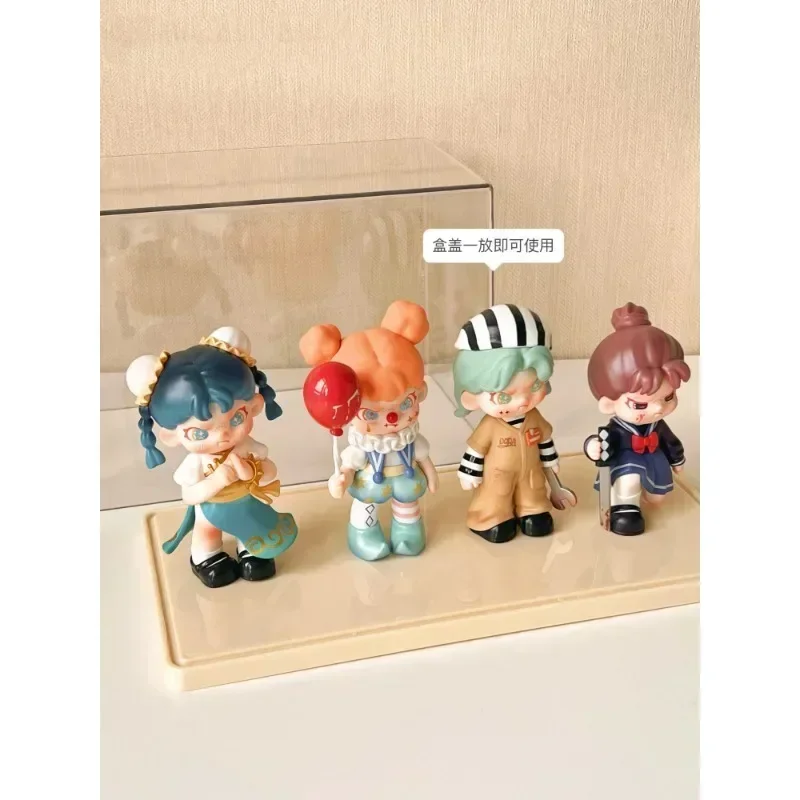 Blind Box Storage Display Stand Acrylic Transparent Lego Hand-made Decoration Display Cabinet for POPMart Dust-proof Display Box