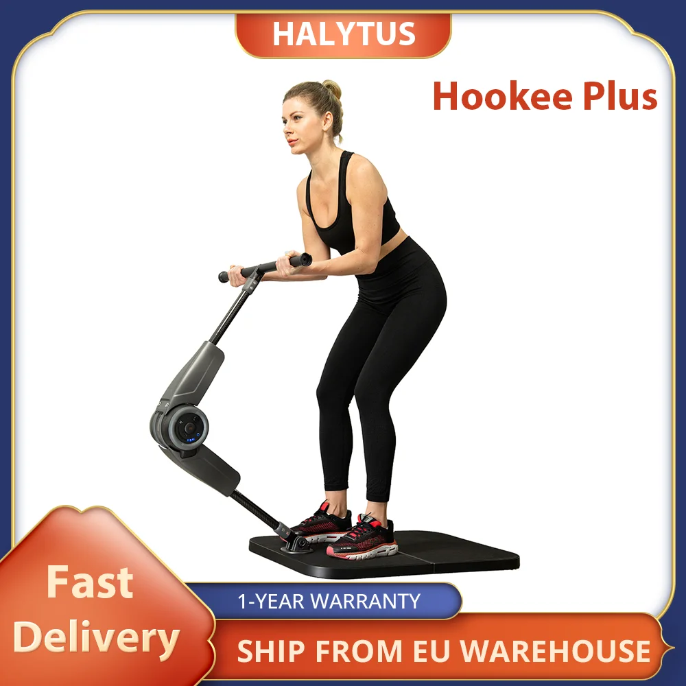 HALYTUS Hookee Plus All-in-one Smart Fitness Gear, Bi-directional Resistance, H-Con Remote Controller, 5-100lbs Resistance