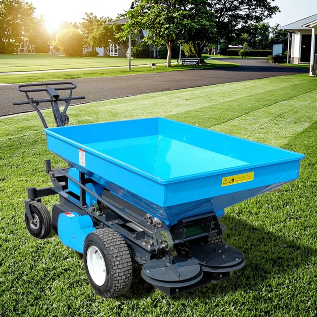 

Self Propelled Double Disc Spreader Farm Feed Spreader Forestry Uniform And Fast Spreader