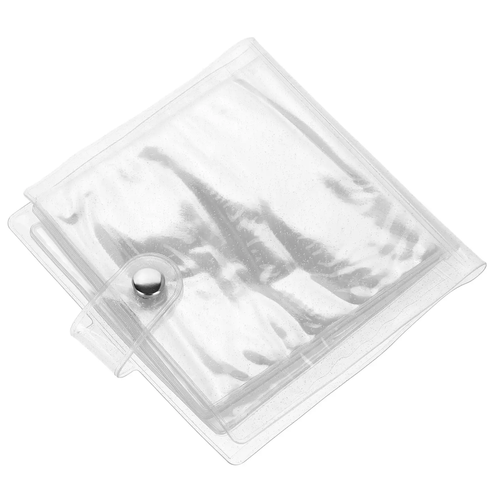 

Storage Booklet Small Photo Album Pocket Card Binder Holder Transparent Mini