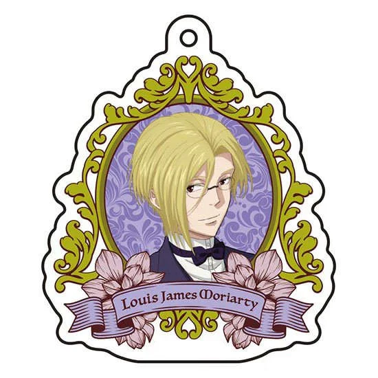 Anime Fans Gifts Moriarty the Patriot HD Figures Q Edition Charm Acrylic Keychain pendant Ornament Collection Series About 6cm