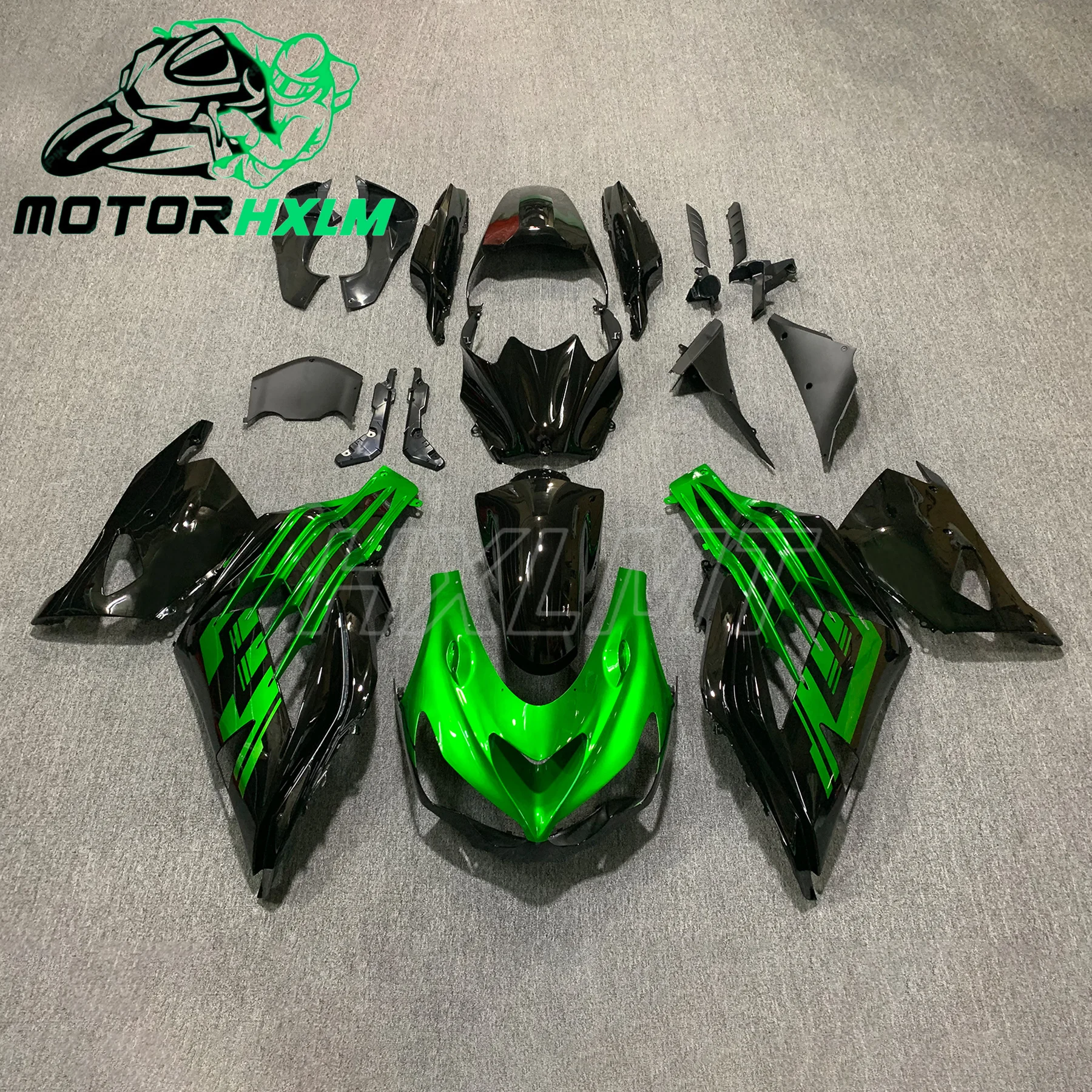 Fit For ZX14R 2012 2013 2015 2016 2019 2021 Custom Painted For Ninja Motorcycle Accessories Green Black Bodywrok Protection Fair