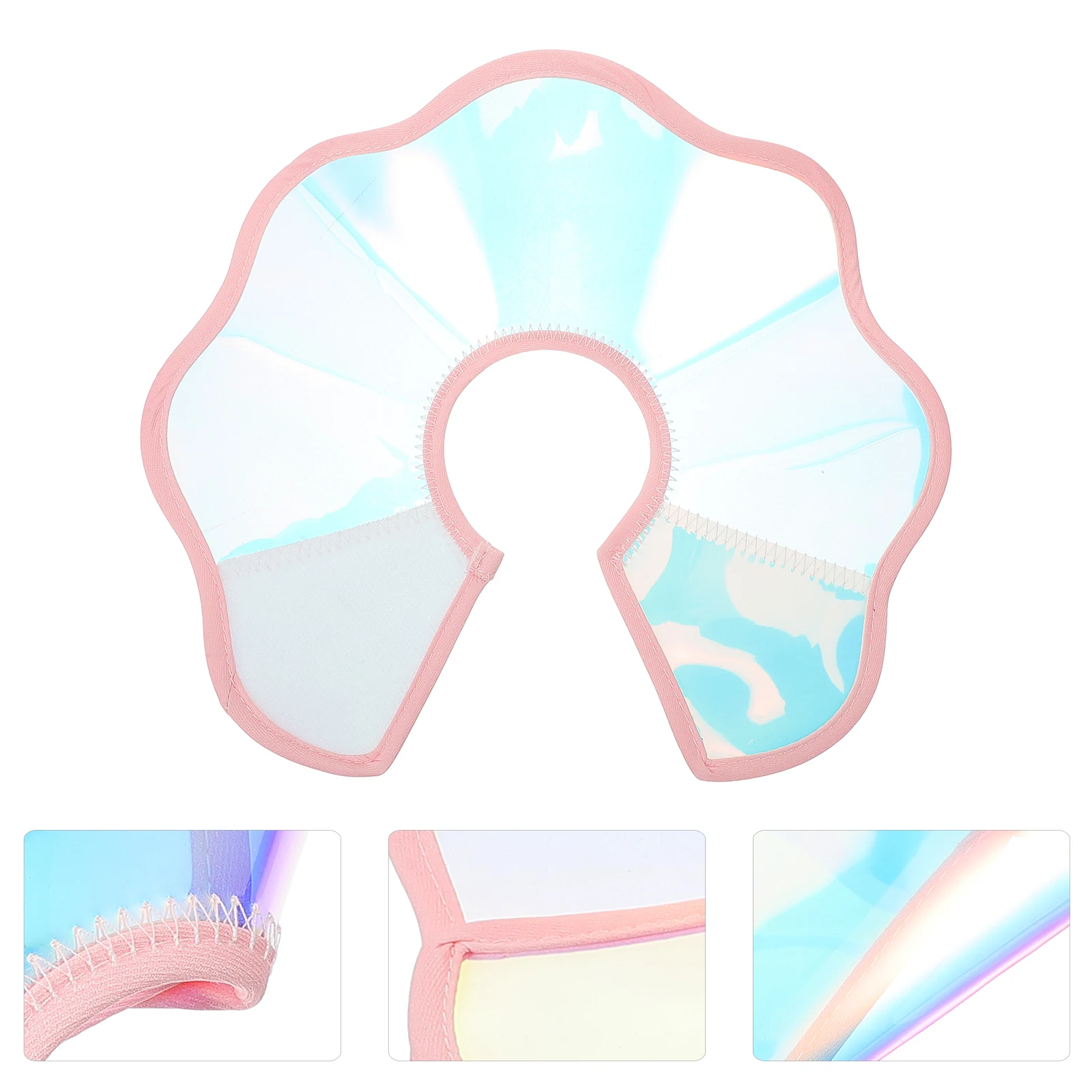 

Pet After Surgery Cone Collar Reusable Cat Dog Recovery Collar Lightweight Waterproof Dirt-Resistant Comfortable Easy Storage