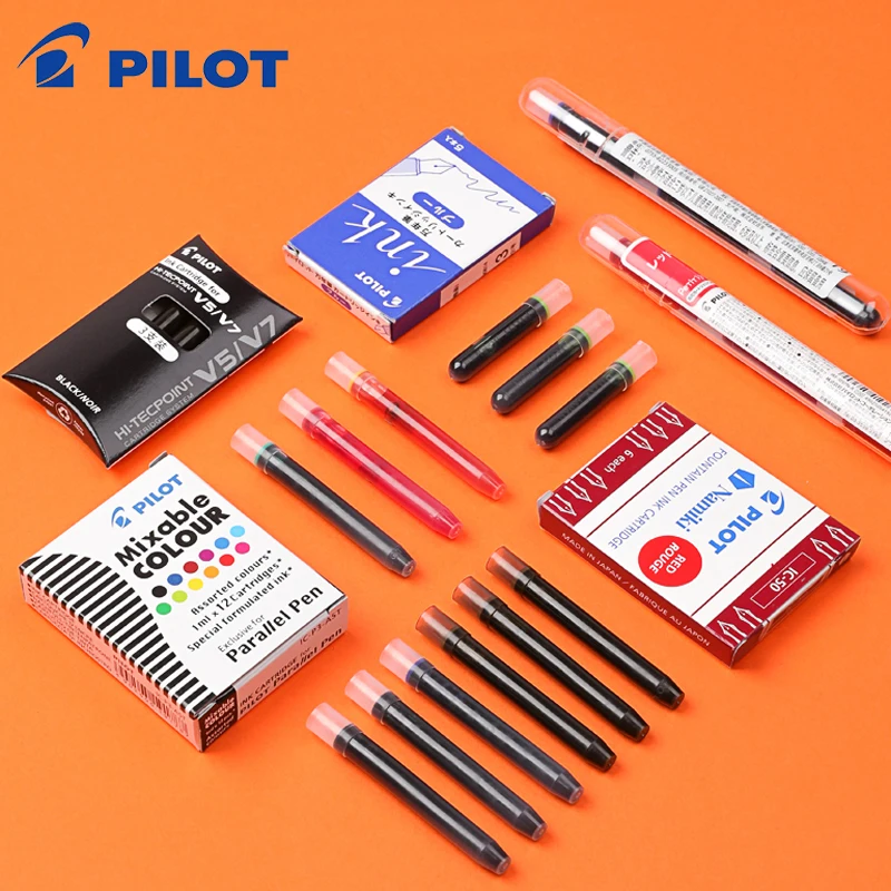 Pilot IC-50 Disposable Ink Cartridge 78g/88g/Pilot Pen Universal Straight Liquid  Replacement Ink Cartridge Easy To Replace