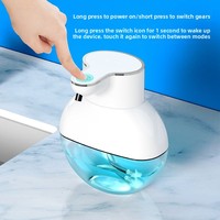 2025 M8 Automatic Sensor Soap Dispenser Electric Foam Hand Wash Alcohol Spray Wall-Mounted Electric Hand Sanitizer Machine