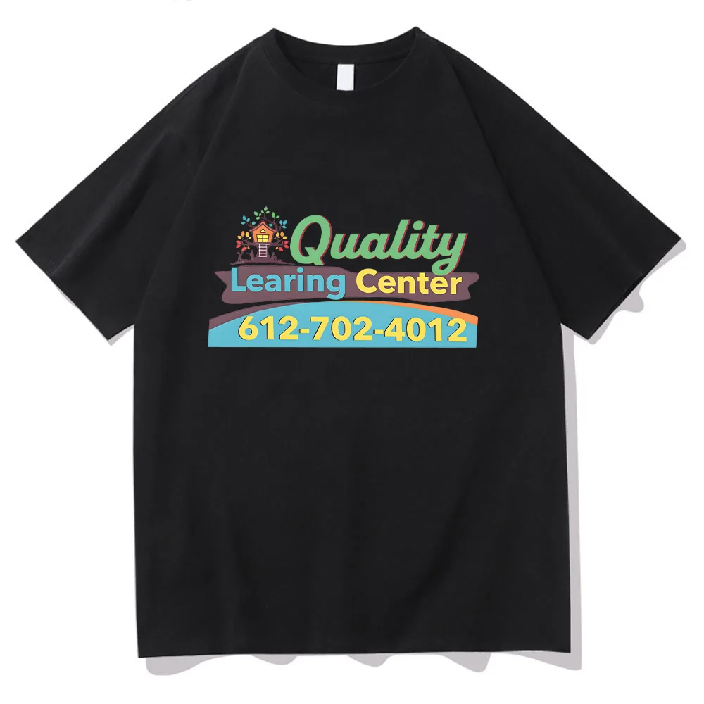 

Quality Learing Center T Shirts Humor Graphic Classic T-Shirt Men Women Cotton Top Round Neck Short Sleeve Comfortable Clothing