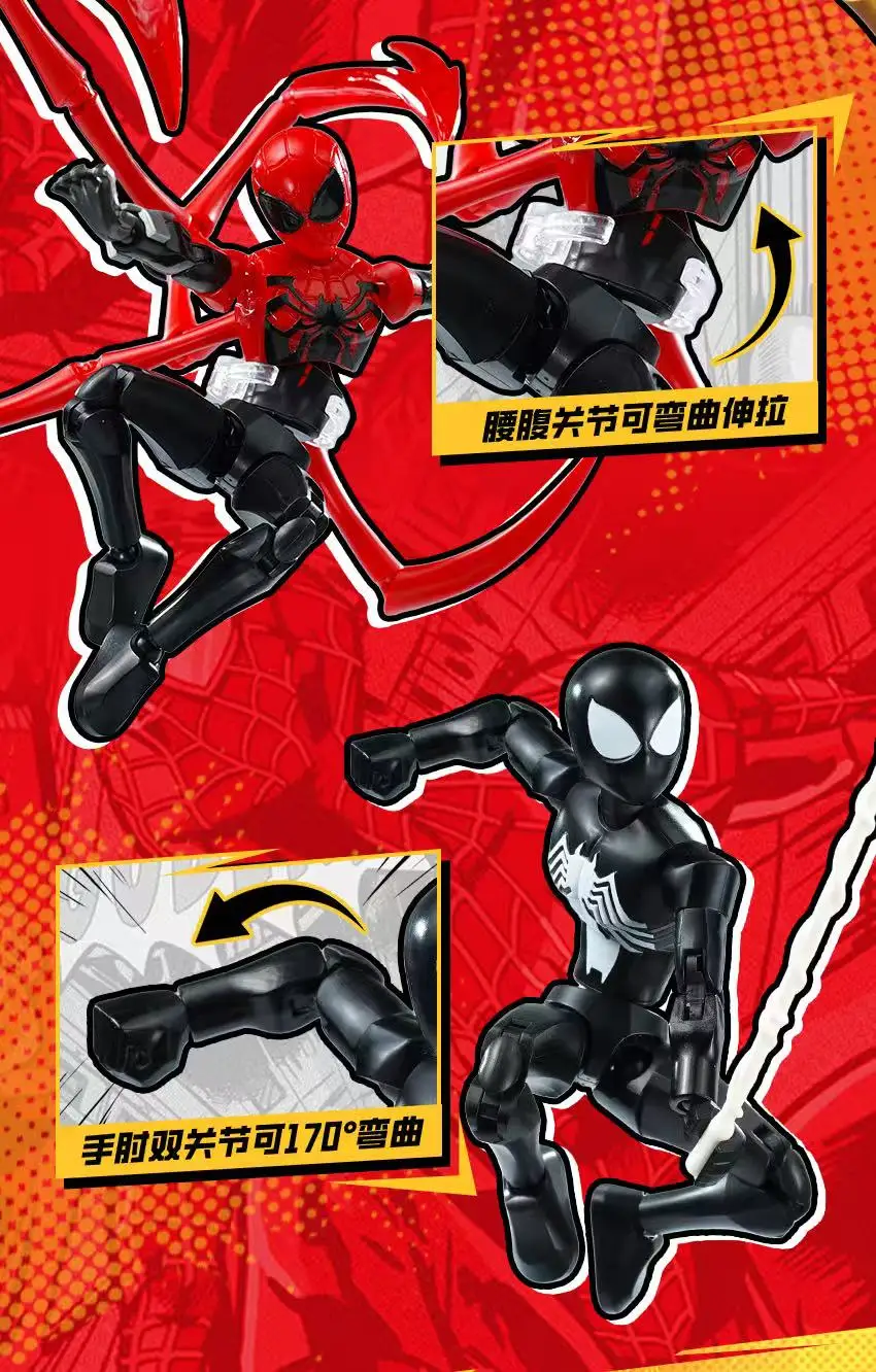 Keeppley Original Marvel Avengers Spider-Man Bausteine Spielzeug Action Anime Figur Zusammengebautes Modell Schreibtisch-Dekoration Geschenke für Fans – Detail 5