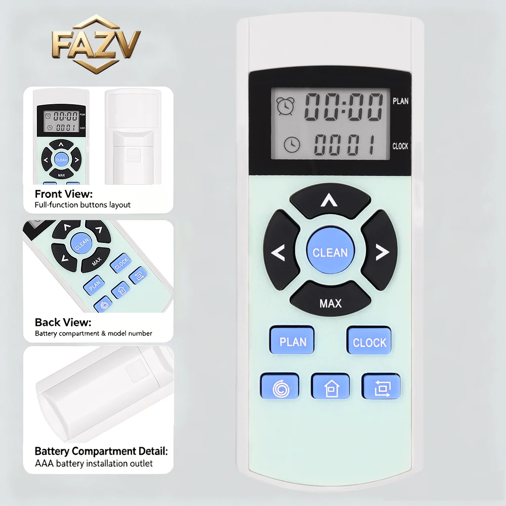 FAVZ remote control For ECOVACS ROBOTICS DEEBOT M82 ilife A4s A4 V3s Pro V7s Plus V7s V5S V5s Pro sweeping robot vacuum cleaner
