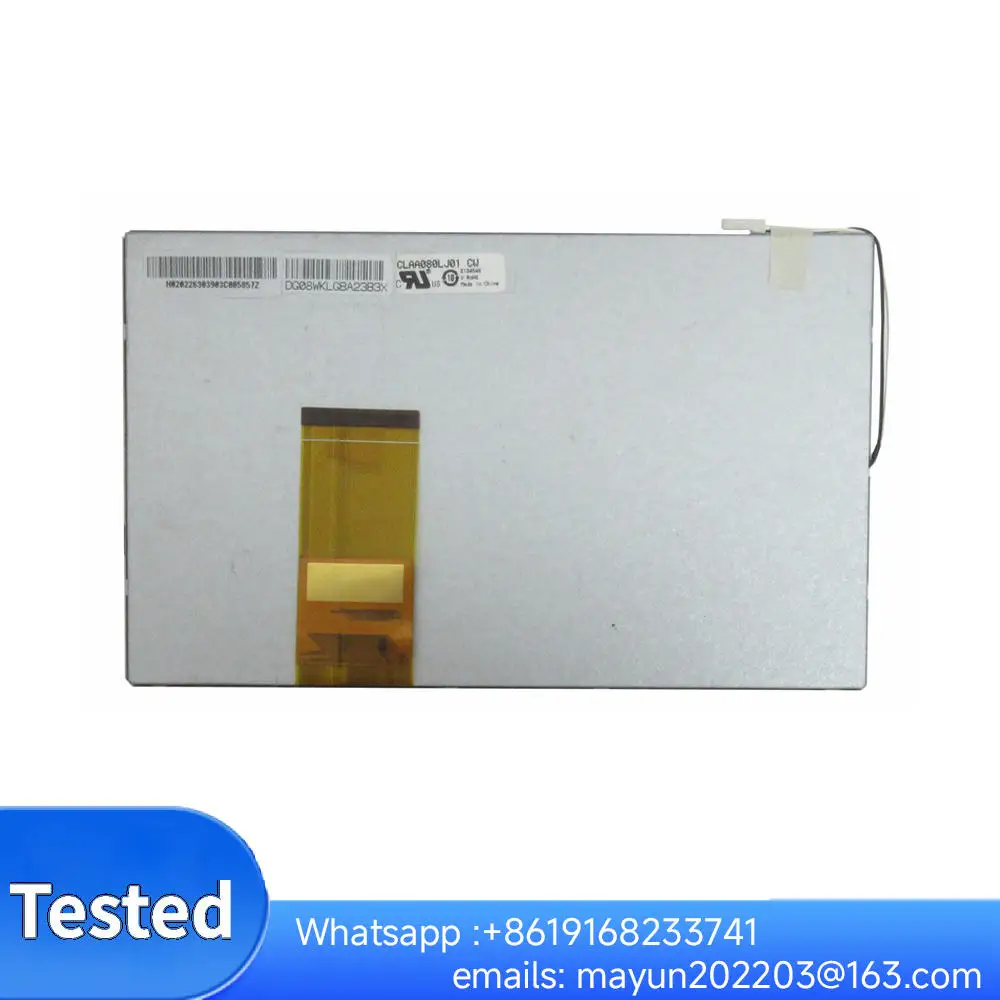 

Original LCD display screen with board: CLAA080LJ01.