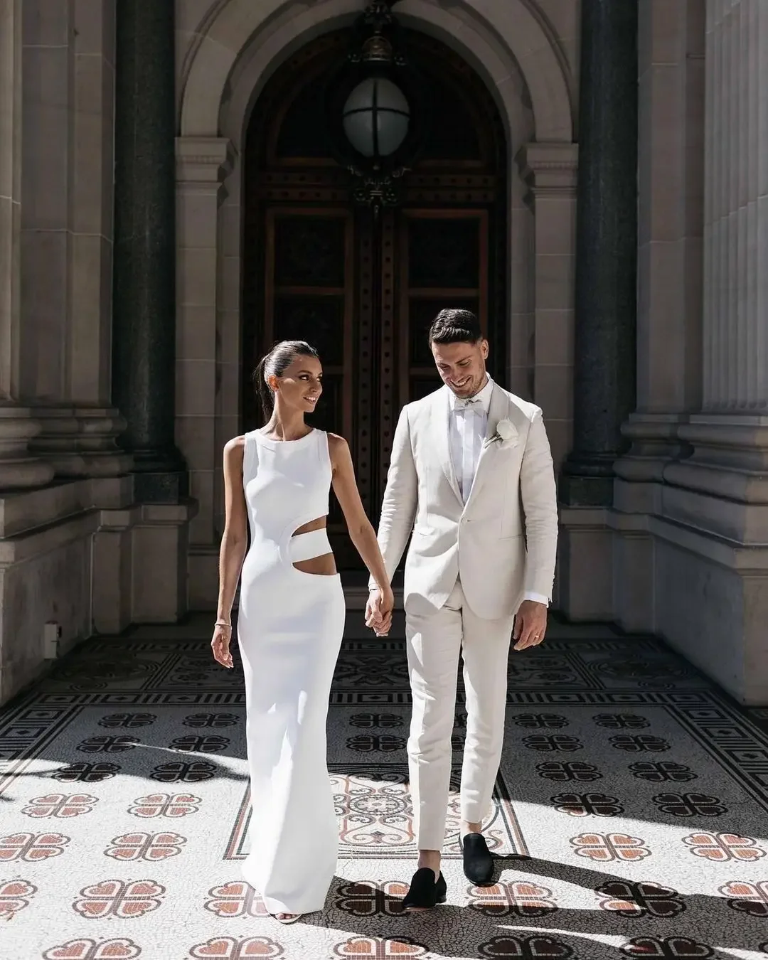 2024 Beige Linen Formal Wedding Men Suits Groom Tuxedo Prom Slim Fit Blazer Hombre High Quality Custom 2 Piece Set Costume Homme