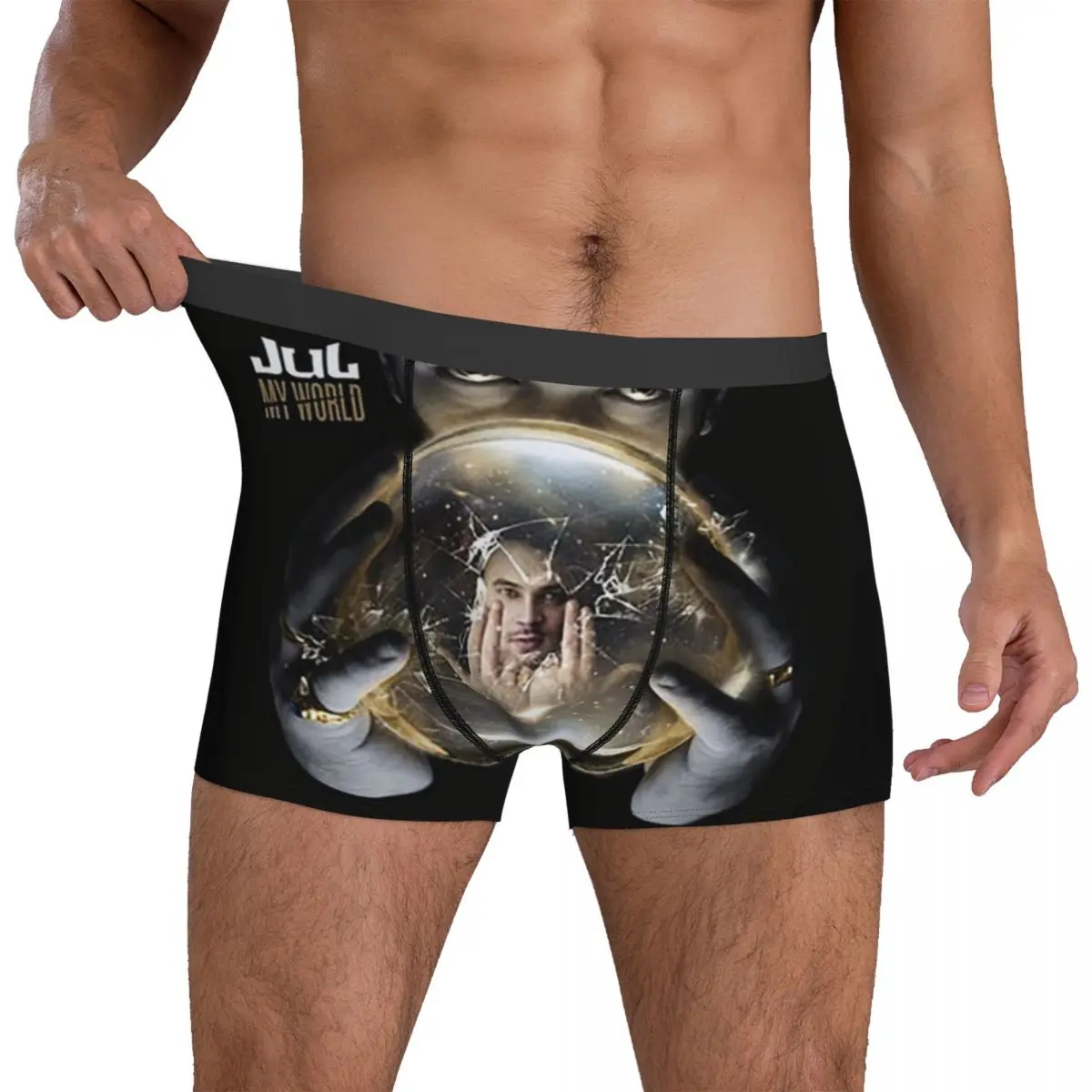 Jul Underwear Jul My World Cute Underpants Design Shorts Briefs Pouch Man Plus Size Boxer Shorts