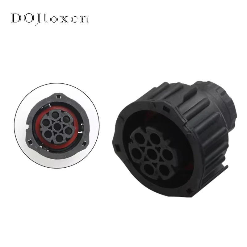 1/5/10/20/50/Sets 7 Pin Tyco AMP 1.5 MM BU-STE KPL CIRCULAR DIN HOUSINGS Male Or Female Wiring Connector 968421-1 967650-1