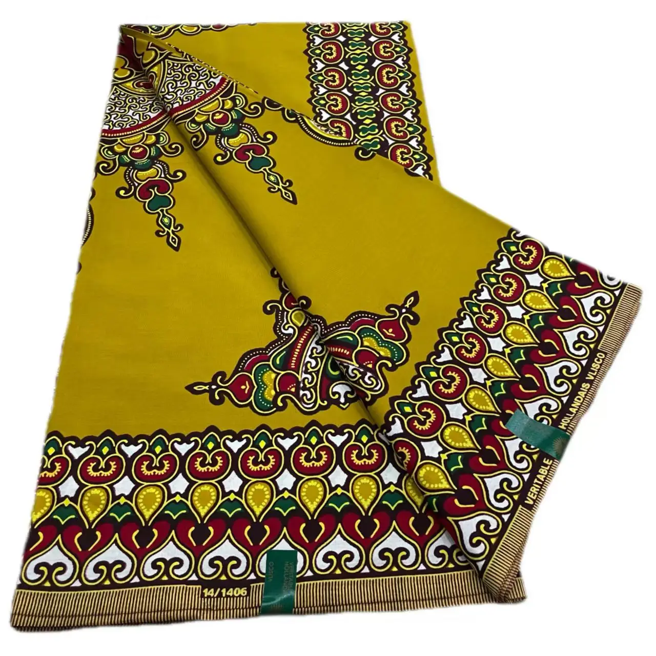 نوعية جيدة الأقمشة الشمع الأفريقي لينة 100% القطن موضة الطباعة الباتيك هولان أنقرة الشمع النسيج لخياطة فستان النساء 6 ياردة #2