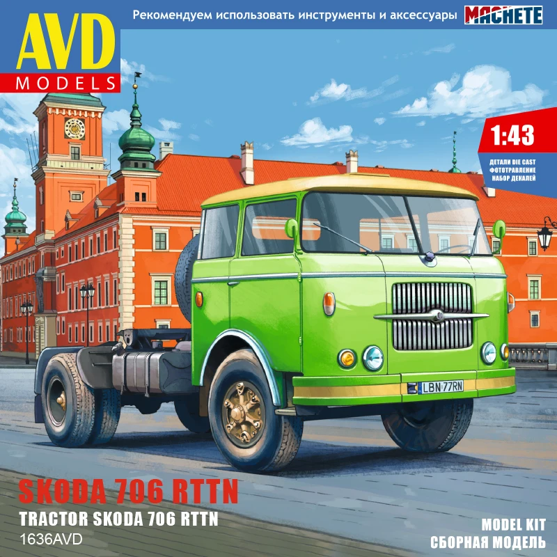 1:43 Tractor Skoda …