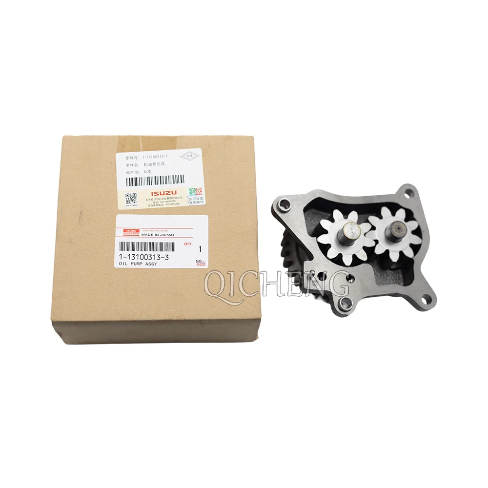 1-13100313-0 Motor 4hk1 aplicable para Isuzu ZX200-3 ZX240-3 ZX270-3 ZX200-5A ZX250-5A Bomba de aceite de montaje de motor excav
