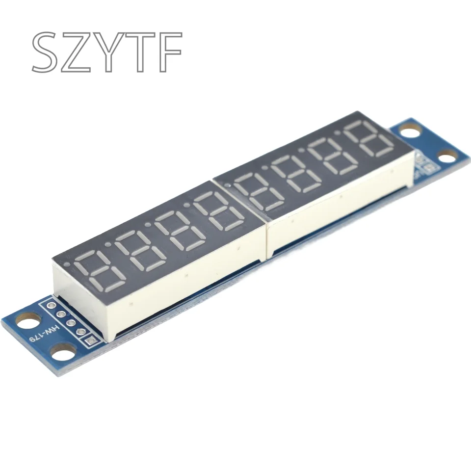 8-bit digital display module MAX7219 LED display Supports cascaded 8-bit serial 3 IO port control