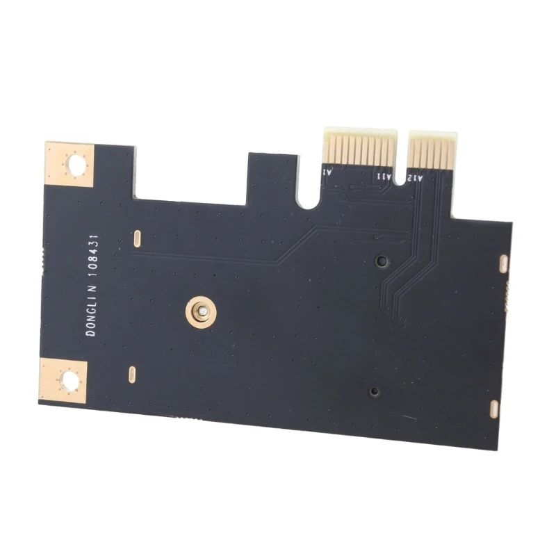 High Speed M.2 To PCIExpress Networking Card Converter Support Bluetooth-compatible for AX200 AX210 MT7921 7922 Computer 896C