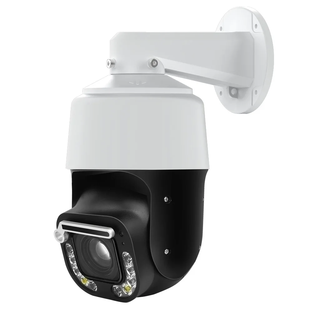 Automatic Tracking PTZ Wiper Body Detection Bidirectional Audio Waterproof IP66 POE Hik Compatibility NVR Data Storage