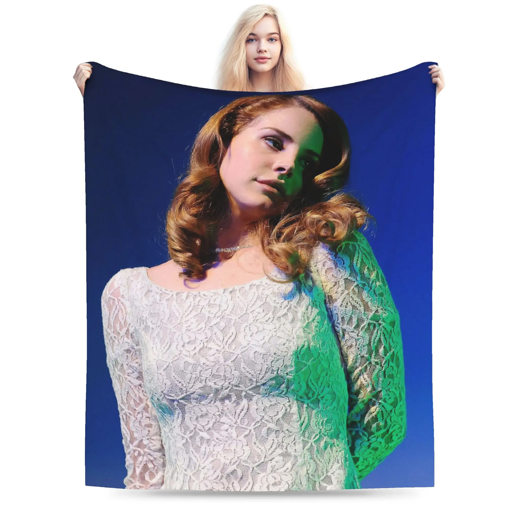 Lana Del Rey Blanke… - image