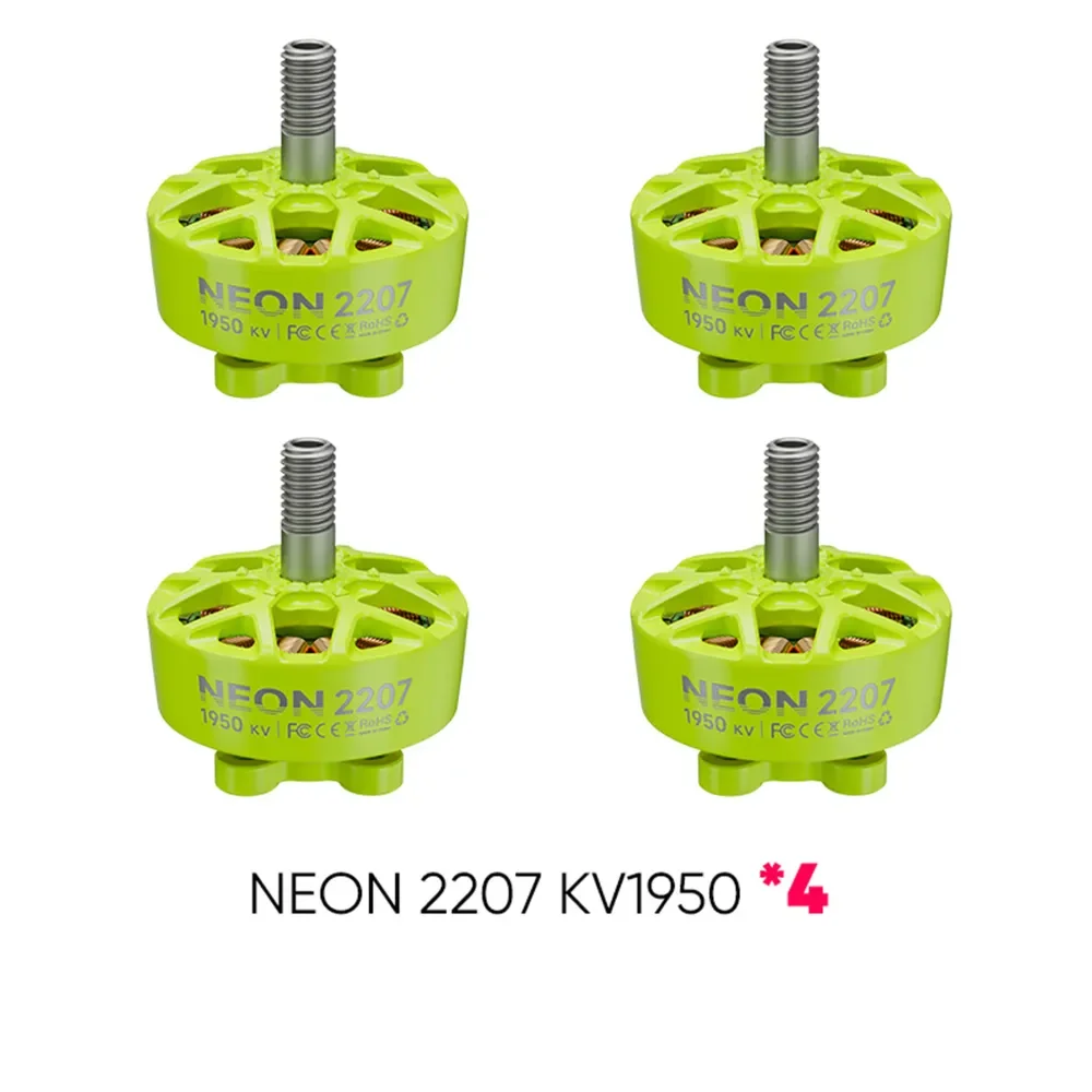 MEPS 4PCS NEON 2306 Drone Motor for 5 inch Freestyle FPV Drone 1950KV/2050KV