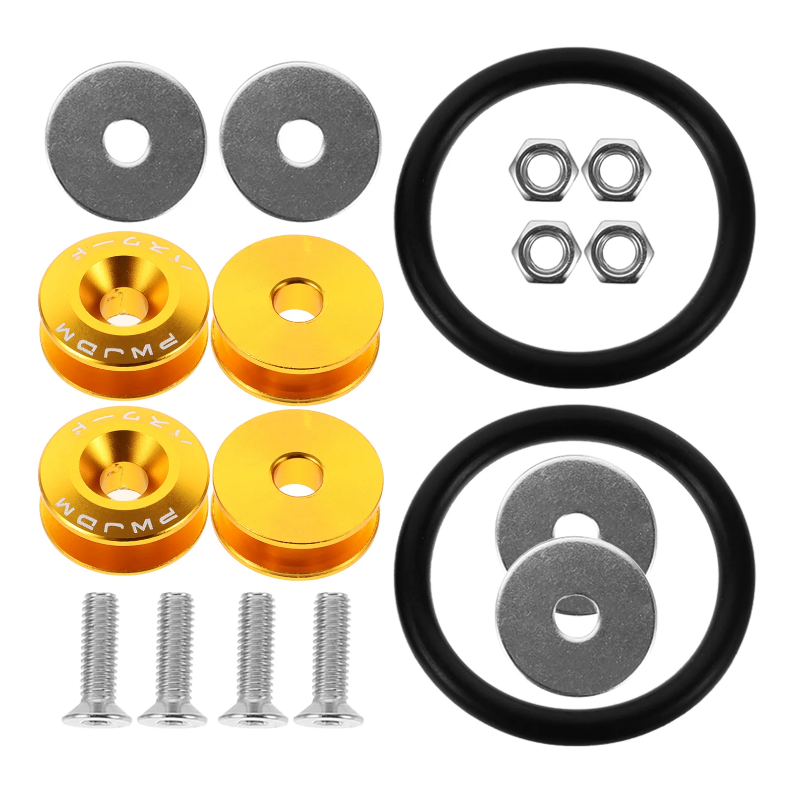 

1Set Bumper Clips Quick Release Fasteners Reinforced Washers Front Rear Bumpers Car Exterior Fasteners Automotive Parts