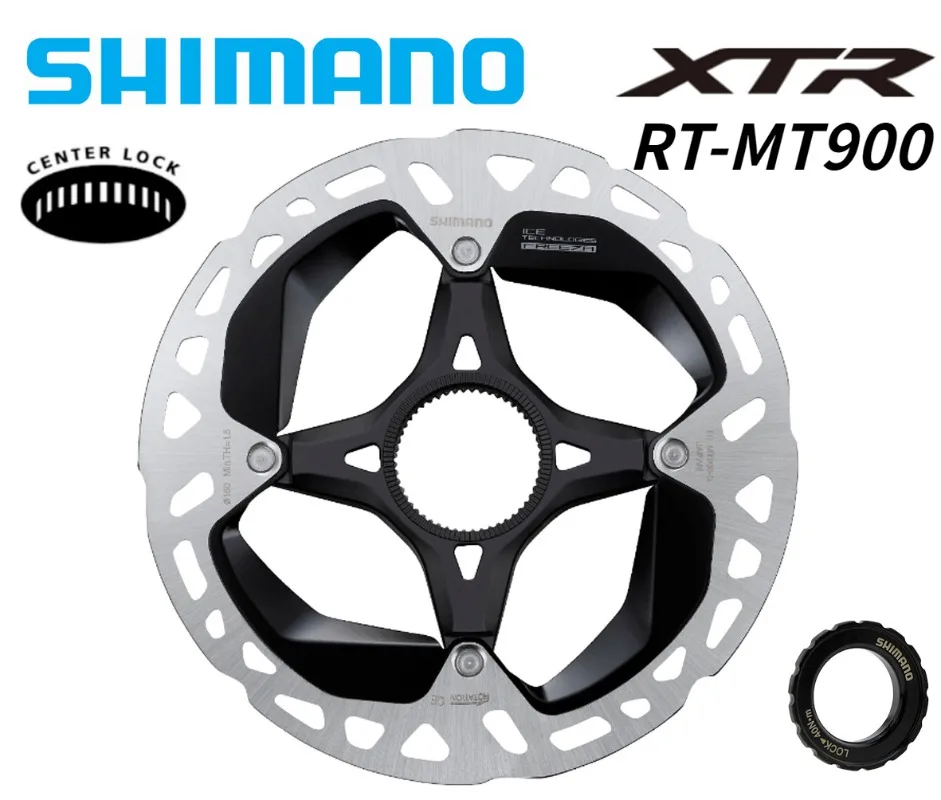 SHIMANO XTR RT MT900 Hydraulic Disc Brake Rotor 140mm 160mm 180mm 203mm For Hydraulic Brake For M9100 R9270 R8170