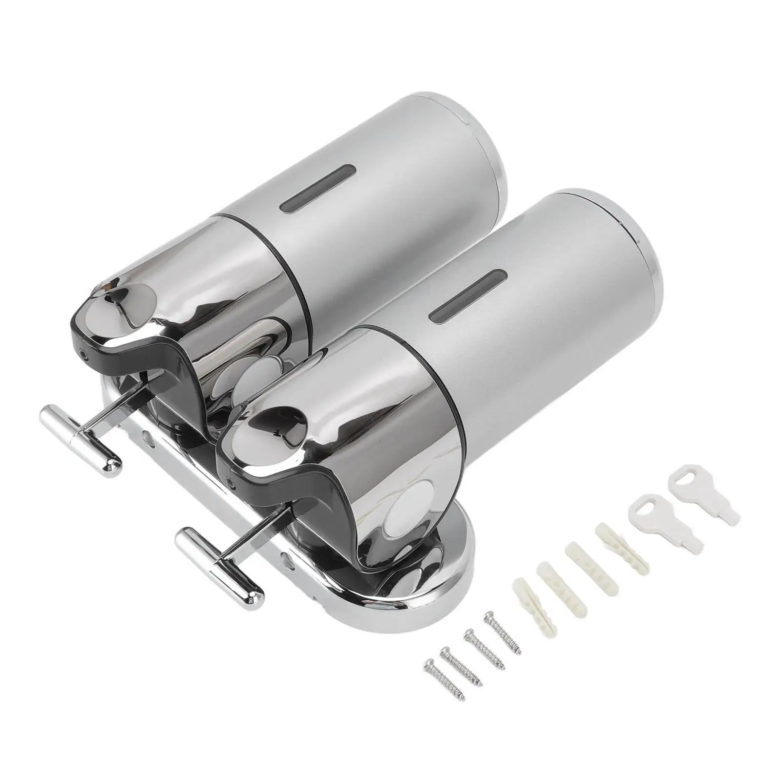 

Дозатор для мыла на 1000 мл, дозатор для шампуня для ванной комнаты, кухни, туалета, настенный дозатор жидкости